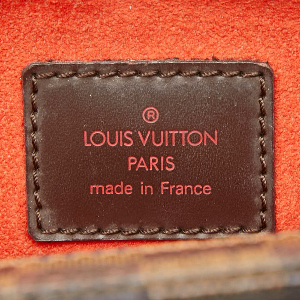 Louis Vuitton Brown Pvc Leather Handbag Tote Bag (Pre-Owned)