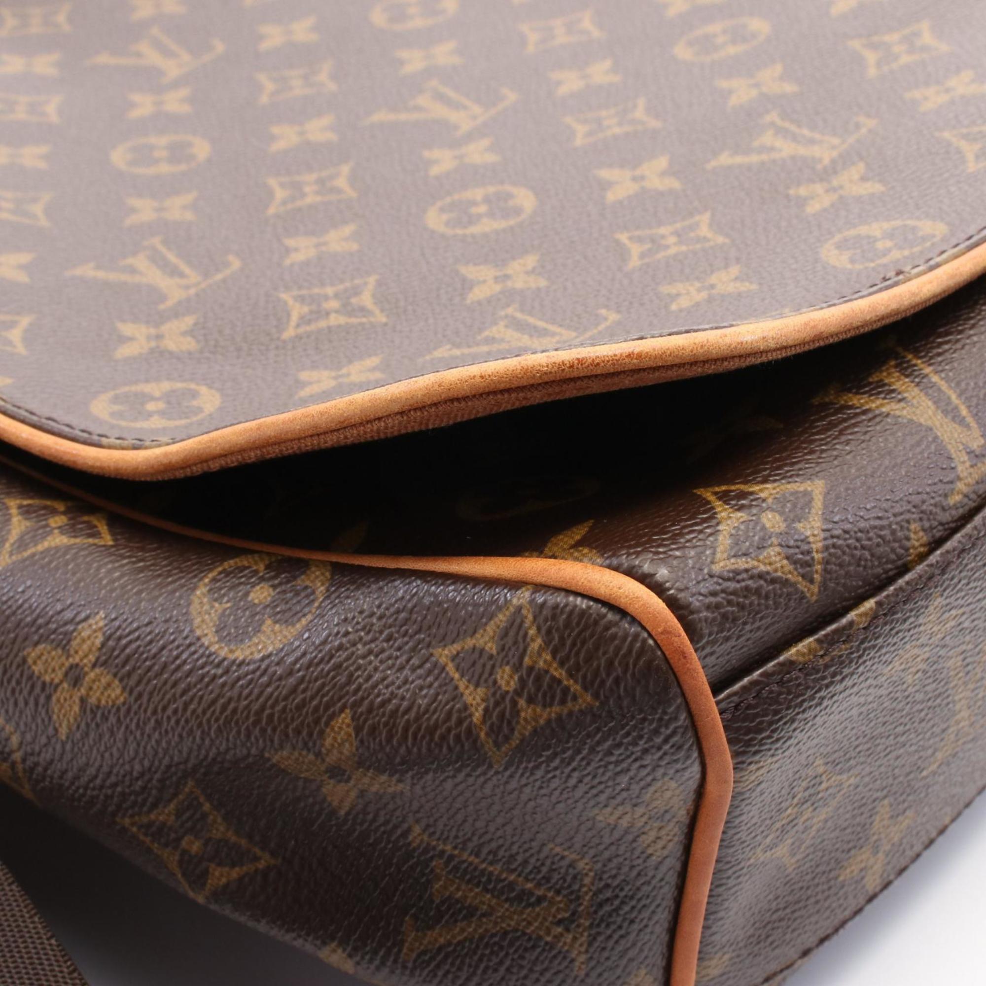Louis Vuitton Brown Monogram Coated Canvas Shoulder Bag (Pre-Owned)
