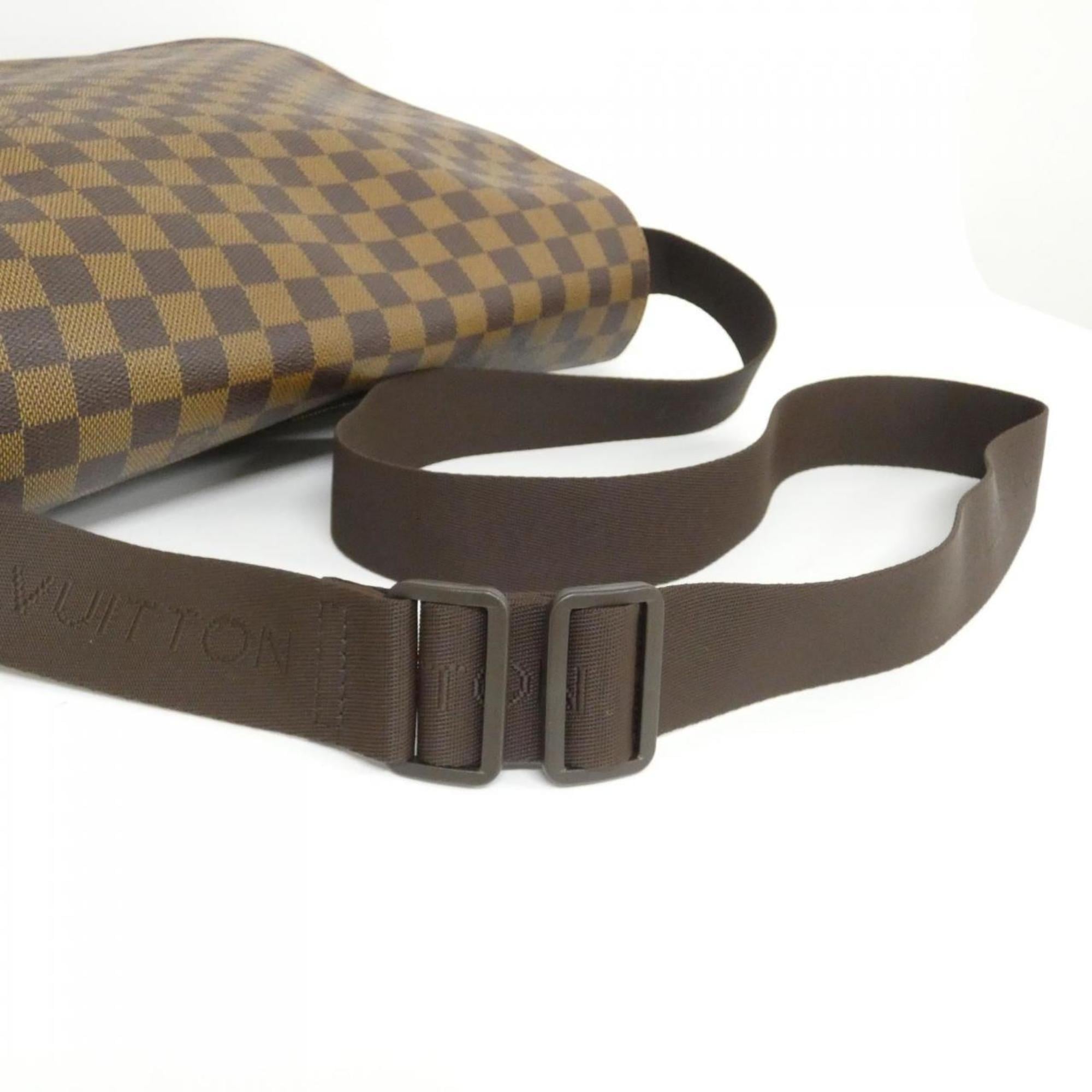 Louis Vuitton Ebene Coated Canvas Shoulder Bag (Pre-Owned)