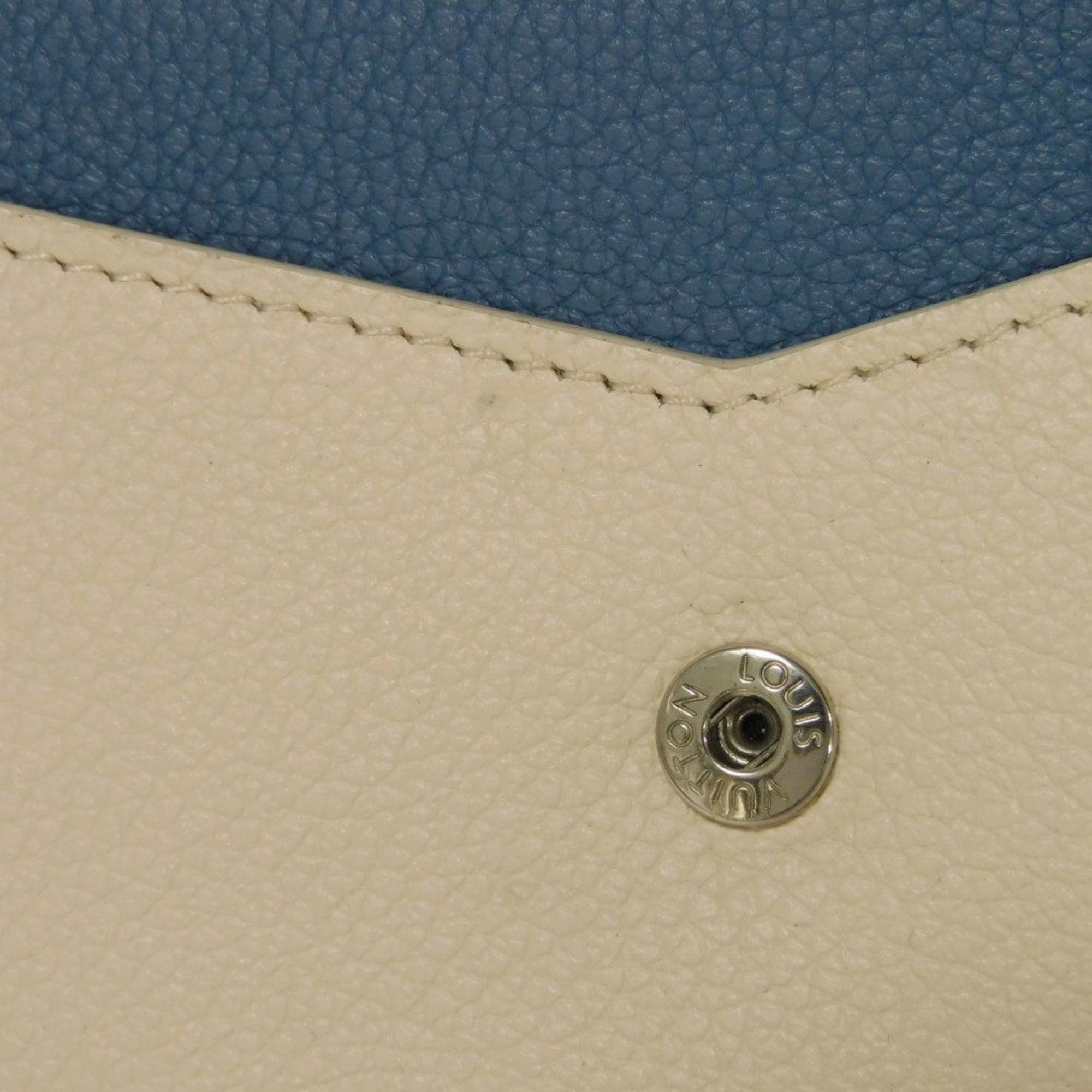 Louis Vuitton Blue Jean Long Wallet (Bi-Fold) (Pre-Owned)
