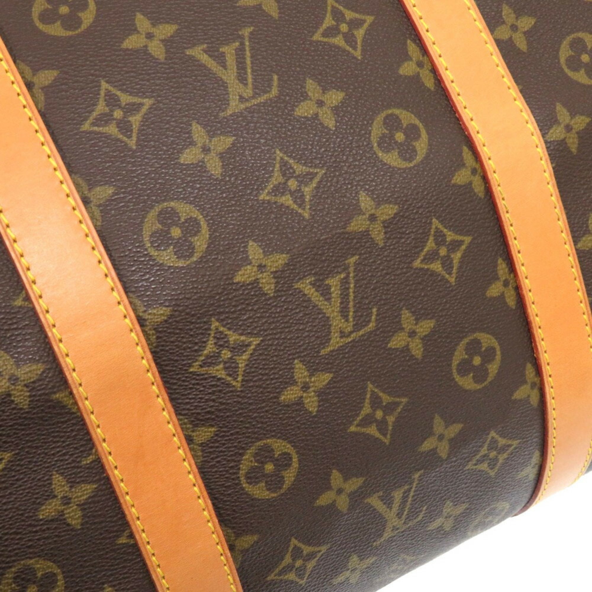 Louis Vuitton Brown Monogram Monogram Boston Bag (Pre-Owned)