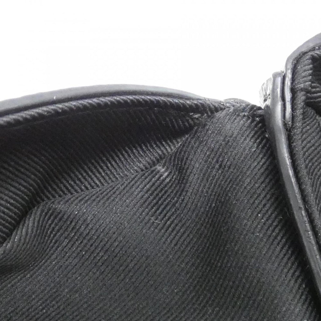 Louis Vuitton Black Coated Canvas Shoulder Bag (Pre-Owned)