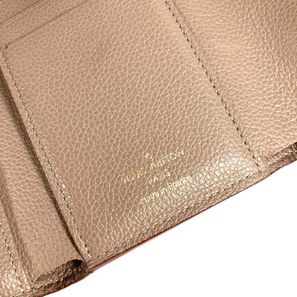 Louis Vuitton Beige Monogram Empreinte Wallet (Tri-Fold) (Pre-Owned)