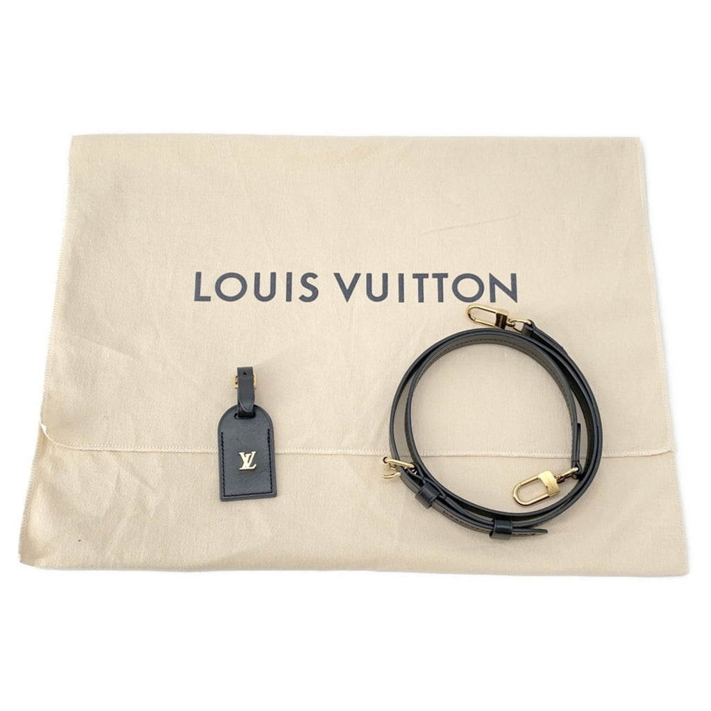 Louis Vuitton Damier Damier Canvas Ebene Noir Handbag (Pre-Owned)