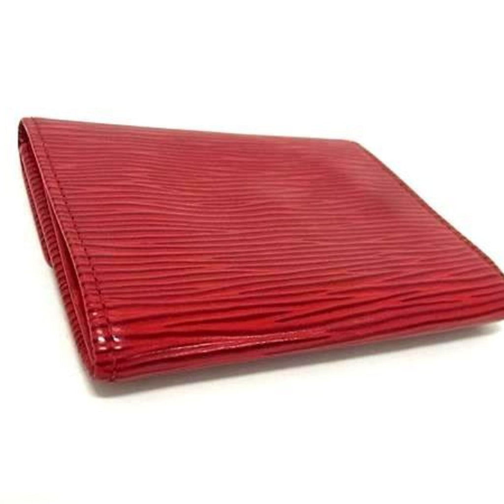 Louis Vuitton Epi Castilian Red Epi Leather Coin Purse/Coin Case (Pre-Owned)