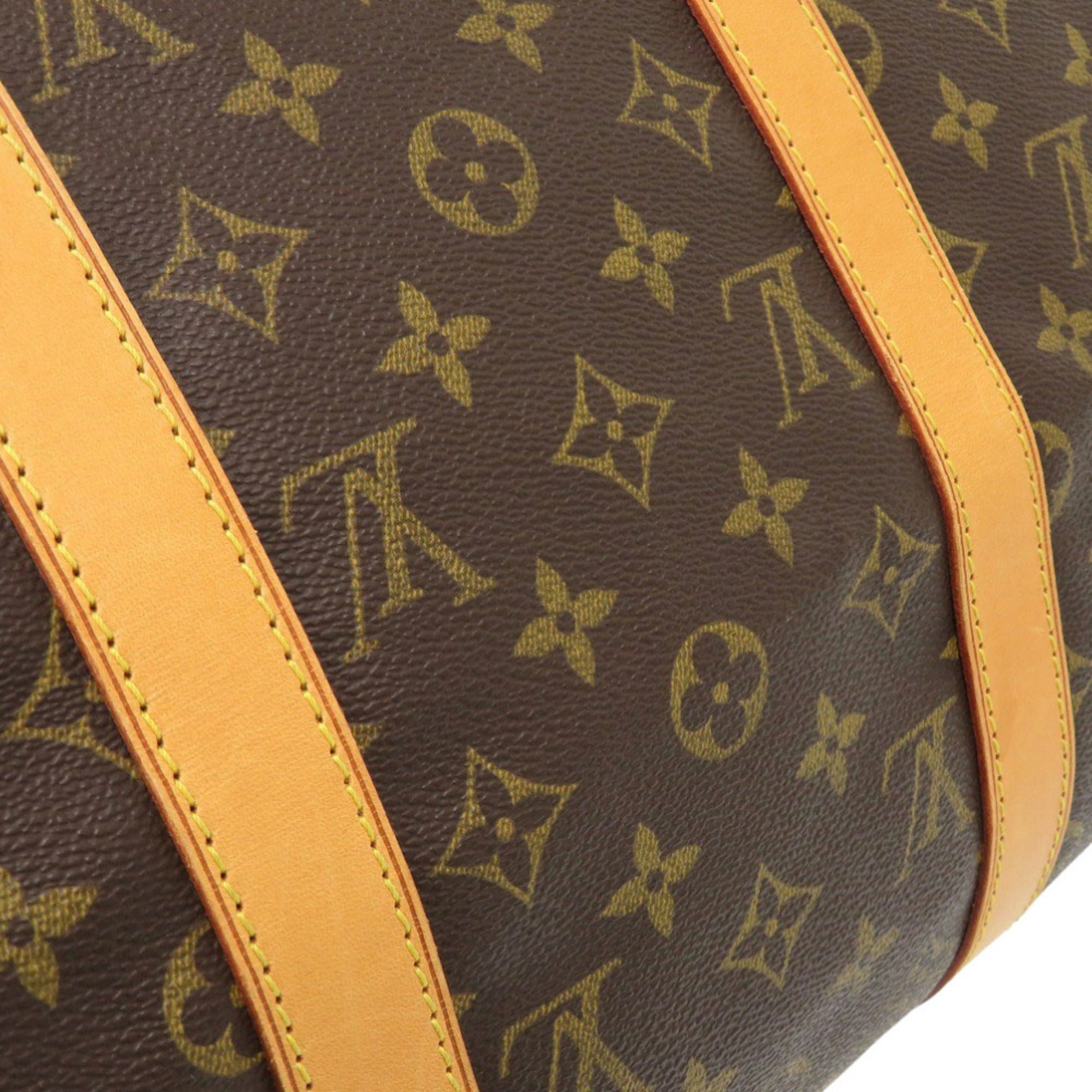Louis Vuitton Brown Monogram Monogram Boston Bag (Pre-Owned)