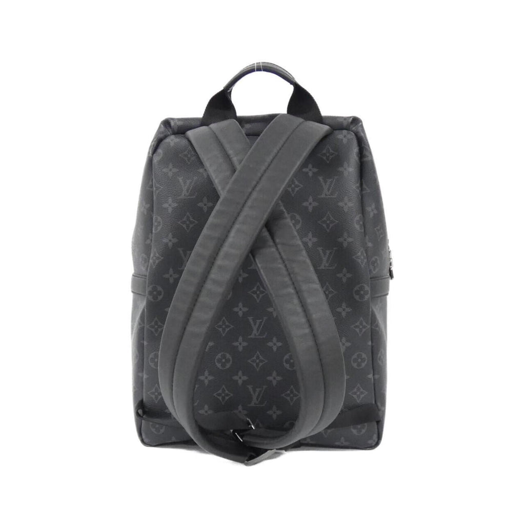 Louis Vuitton Black Coated Canvas Backpack (Pre-Owned)