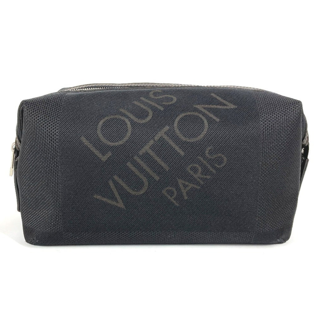 Louis Vuitton Black Damier Geant Clutch Bag Pouch (Pre-Owned)