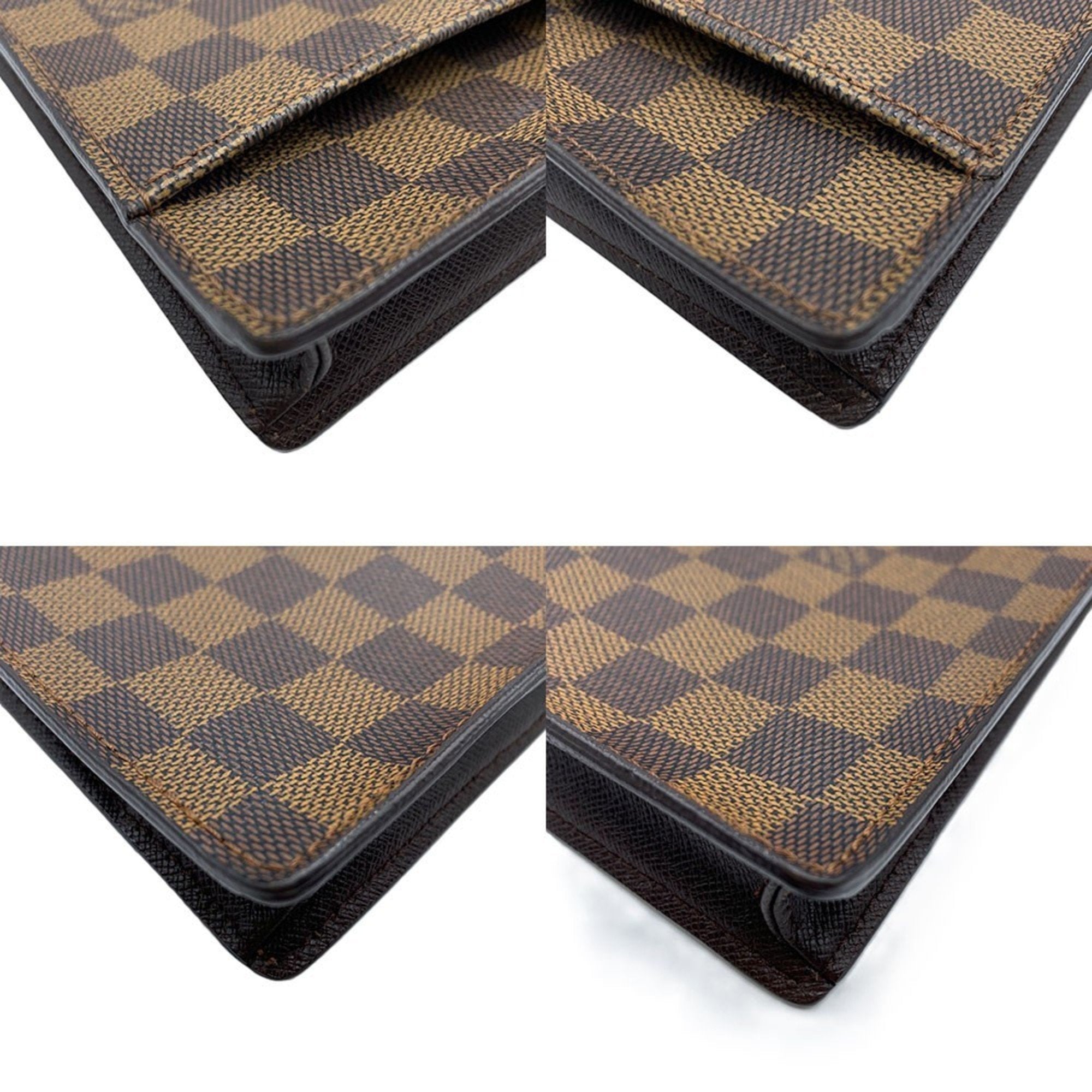 Louis Vuitton Damier Canvas Damier Canvas Pochette Shoulder Bag (Pre-Owned)