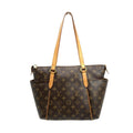 Louis Vuitton Brown Monogram Canvas Tote Bag (Pre-Owned)