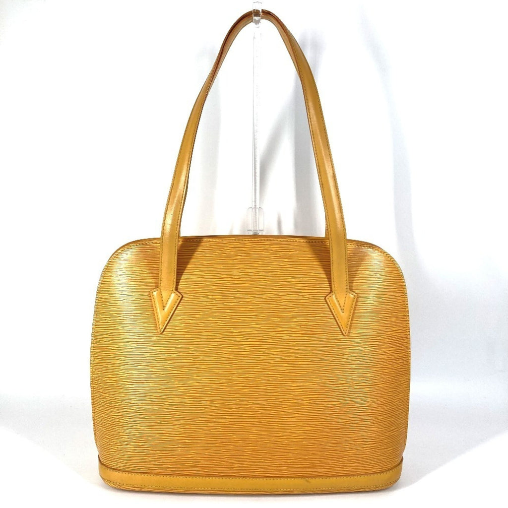 Louis Vuitton Epi Yellow Epi Leather Shoulder Bag Tote Bag (Pre-Owned)