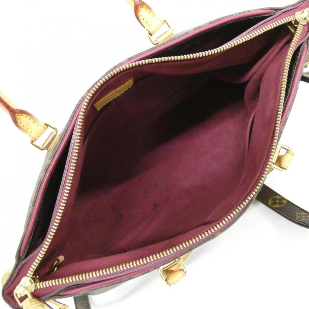 Louis Vuitton Aurore Marron Coated Canvas Handbag (Pre-Owned)