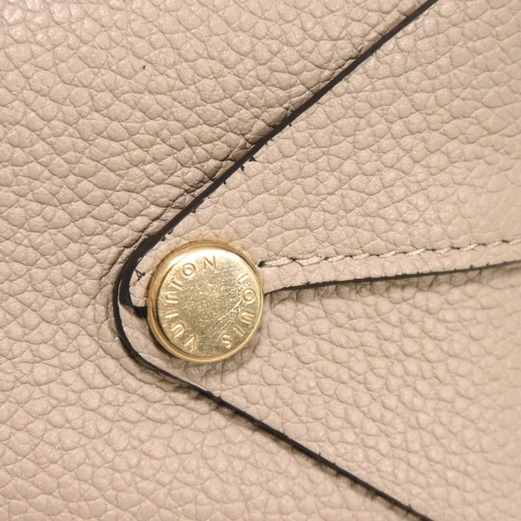 Louis Vuitton Bicolor Galle Gray Grayish Grenade Leather Pochette Pouch (Pre-Owned)