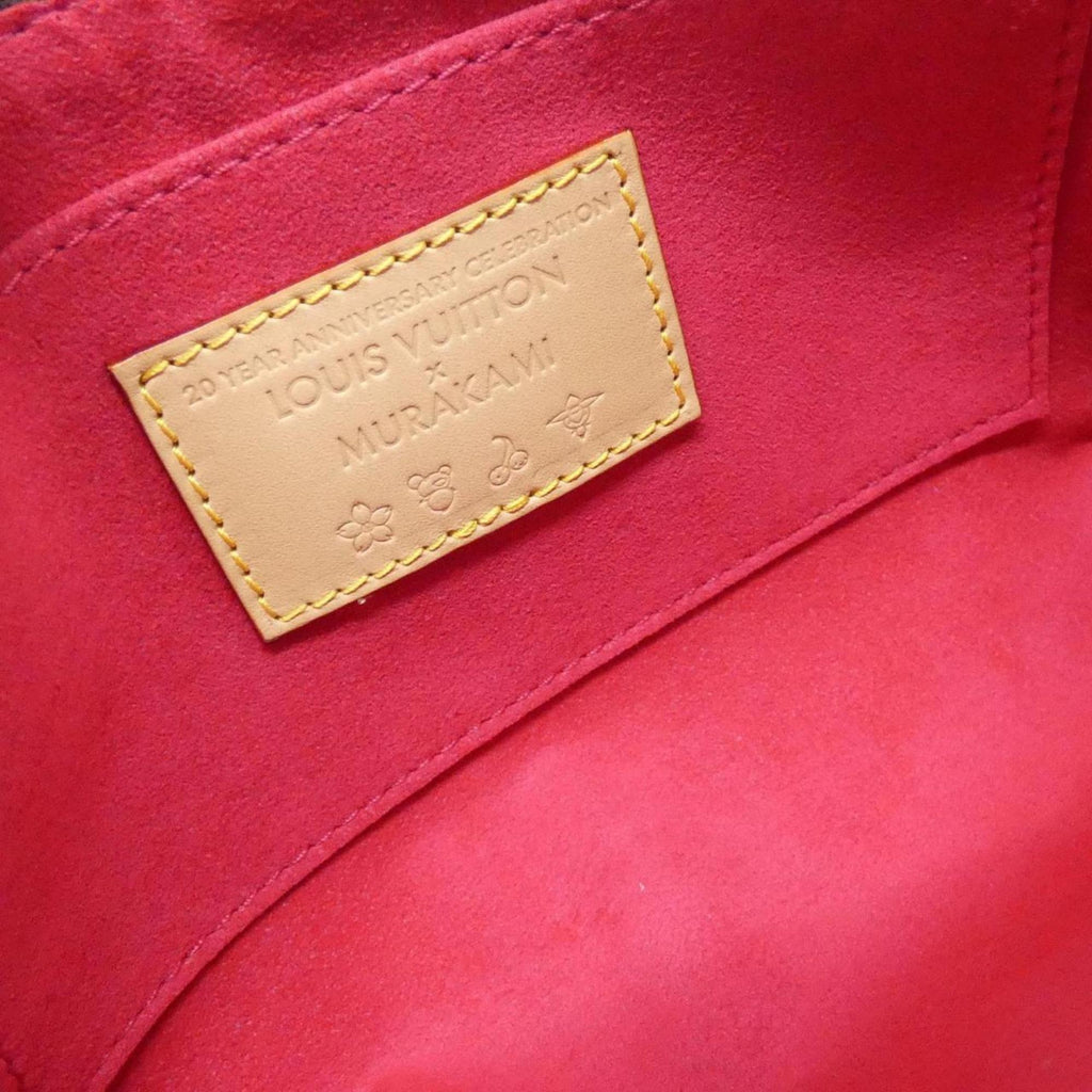 Louis Vuitton Marron Coated Canvas Pochette Pouch (Pre-Owned)