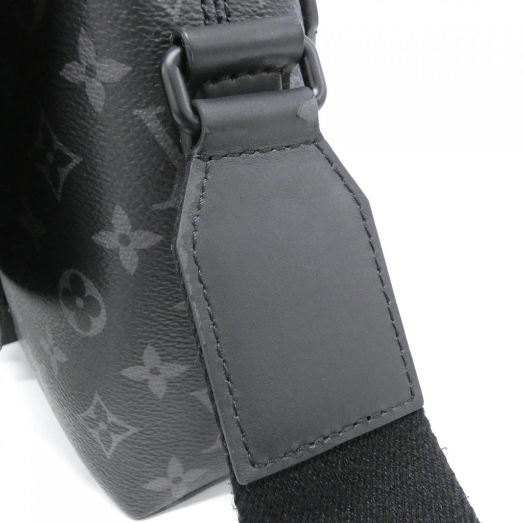Louis Vuitton Black Coated Canvas Shoulder Bag (Pre-Owned)