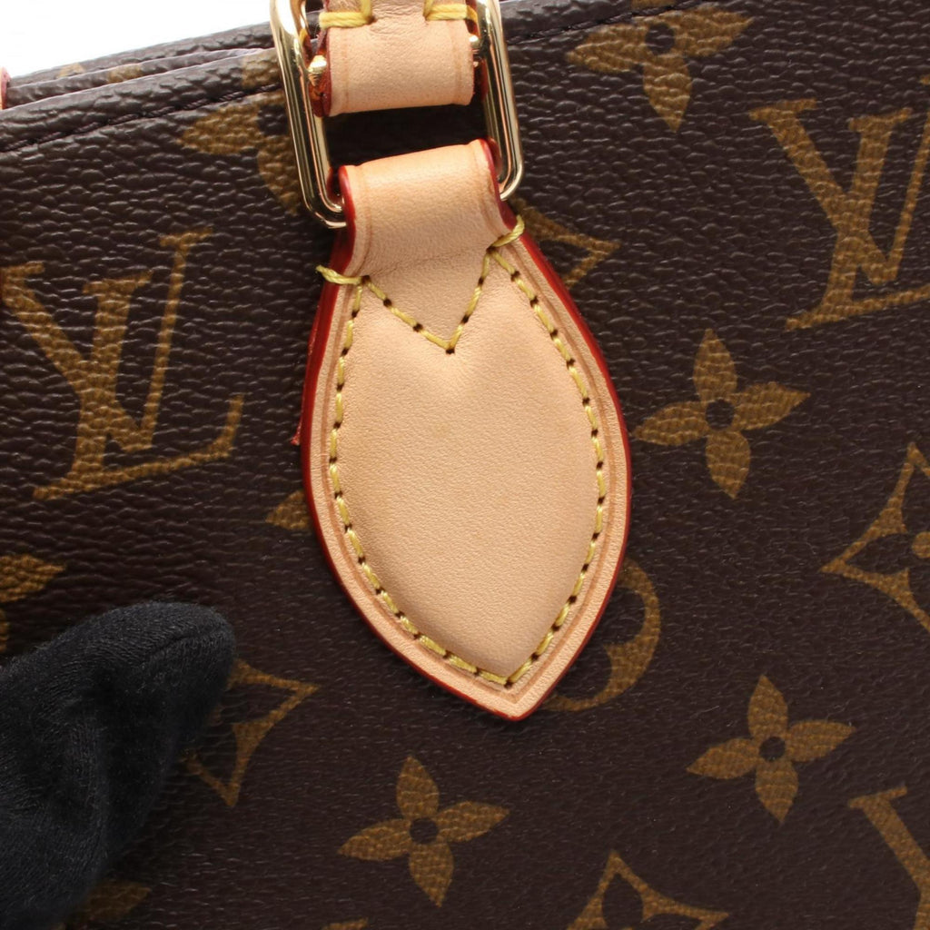 Louis Vuitton Brown Coated Canvas Leather Handbag (Pre-Owned)