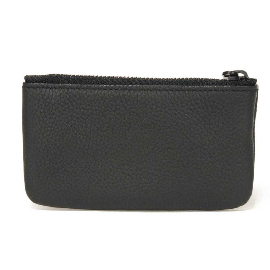 Louis Vuitton Noir Leather Coin Purse/Coin Case (Pre-Owned)