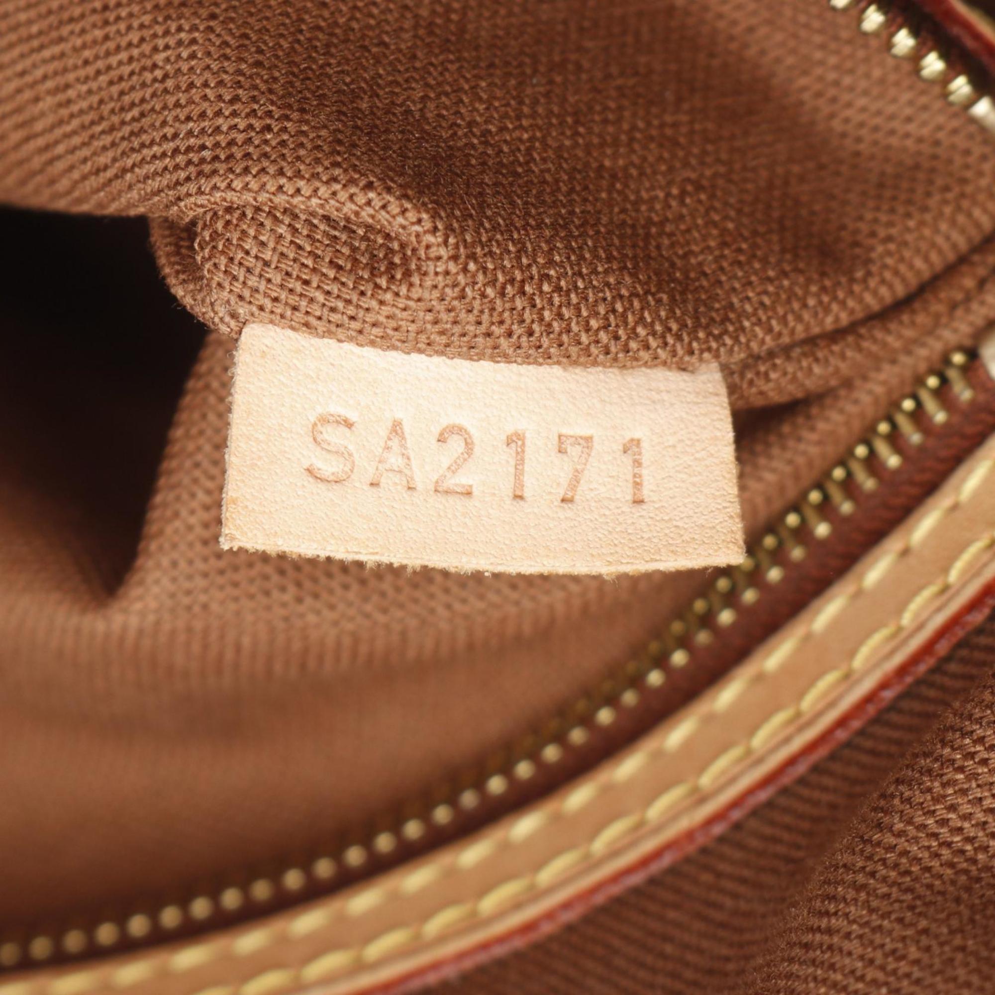 Louis Vuitton Brown Monogram Pvc Coated Canvas Leather Shoulder Bag (Pre-Owned)