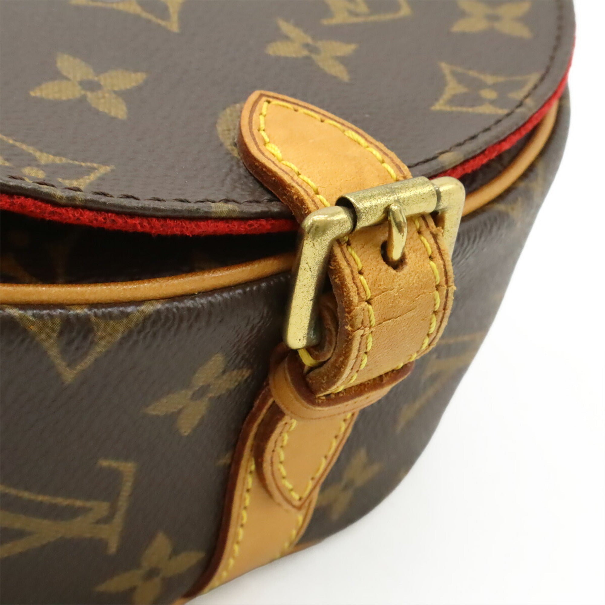 Tambourine Handbag Monogram Canvas