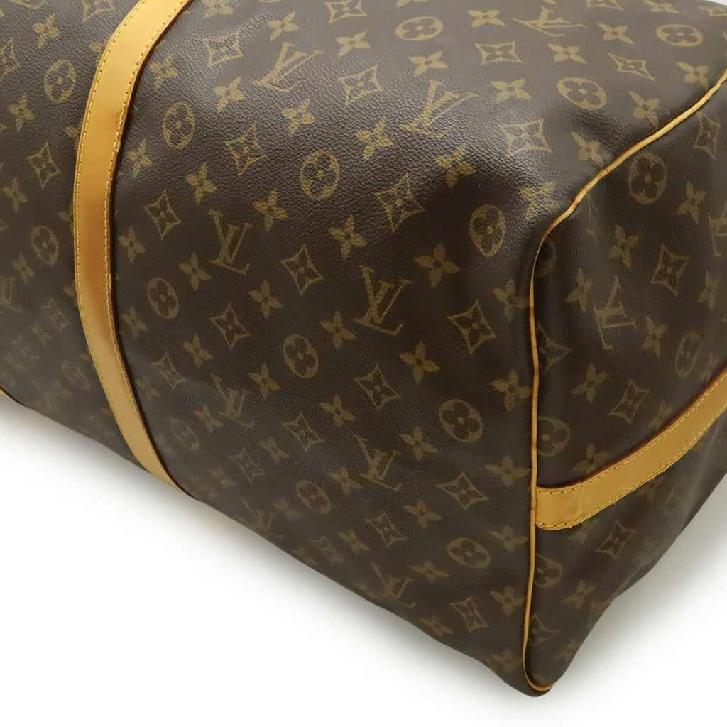 Louis Vuitton Brown Monogram Canvas Boston Bag Shoulder Bag (Pre-Owned)