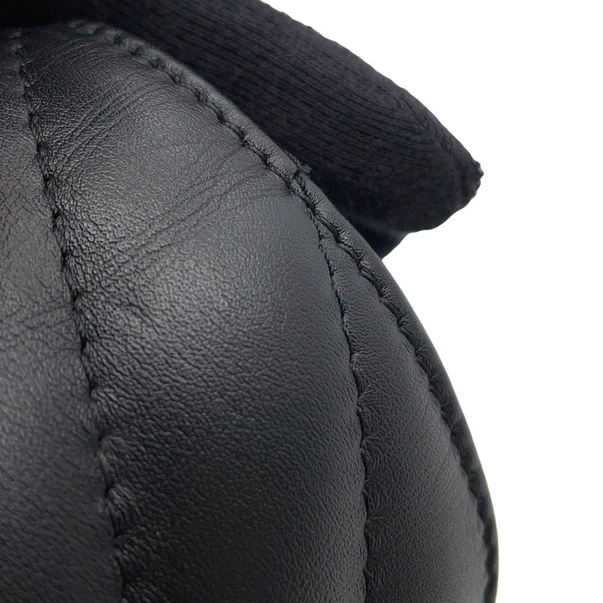 Louis Vuitton Black Noir Exotic Leather Handbag Shoulder Bag (Pre-Owned)