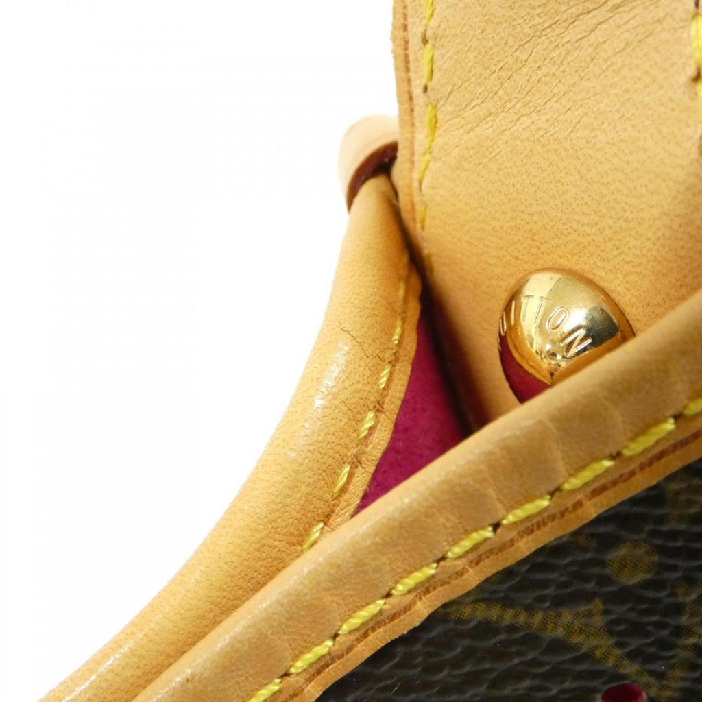 Louis Vuitton Monogram Perfo Fuchsia Marron Coated Canvas Shoulder Bag (Pre-Owned)