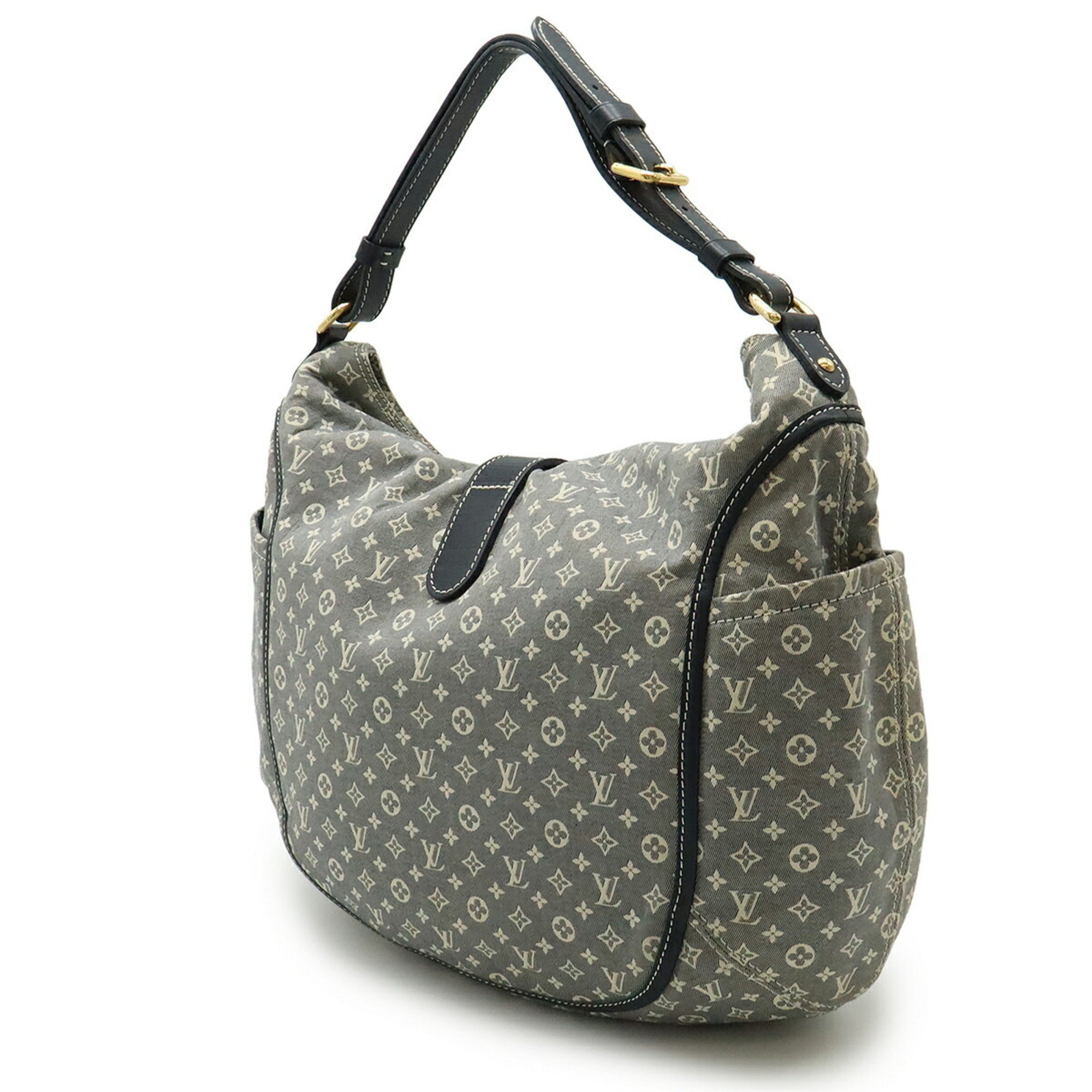 Louis Vuitton Ancre Navy Monogram Idylle Leather Shoulder Bag (Pre-Owned)