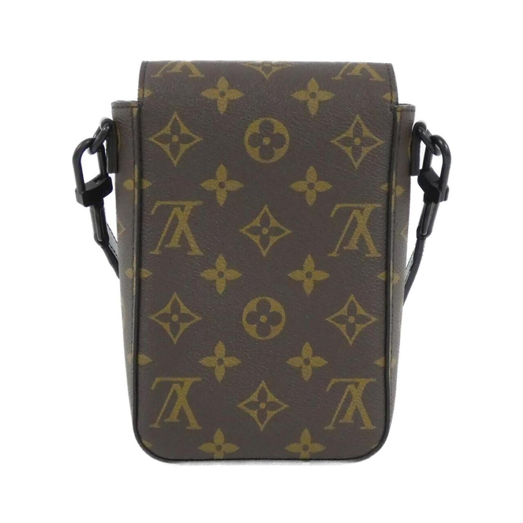 Louis Vuitton Brown Coated Canvas Shoulder Bag (Pre-Owned)