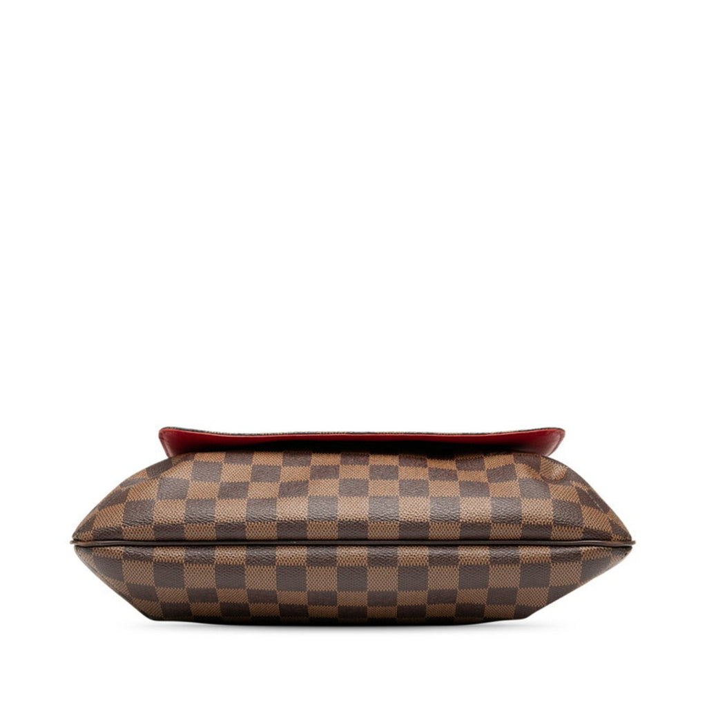 Louis Vuitton Brown Pvc Leather Shoulder Bag (Pre-Owned)