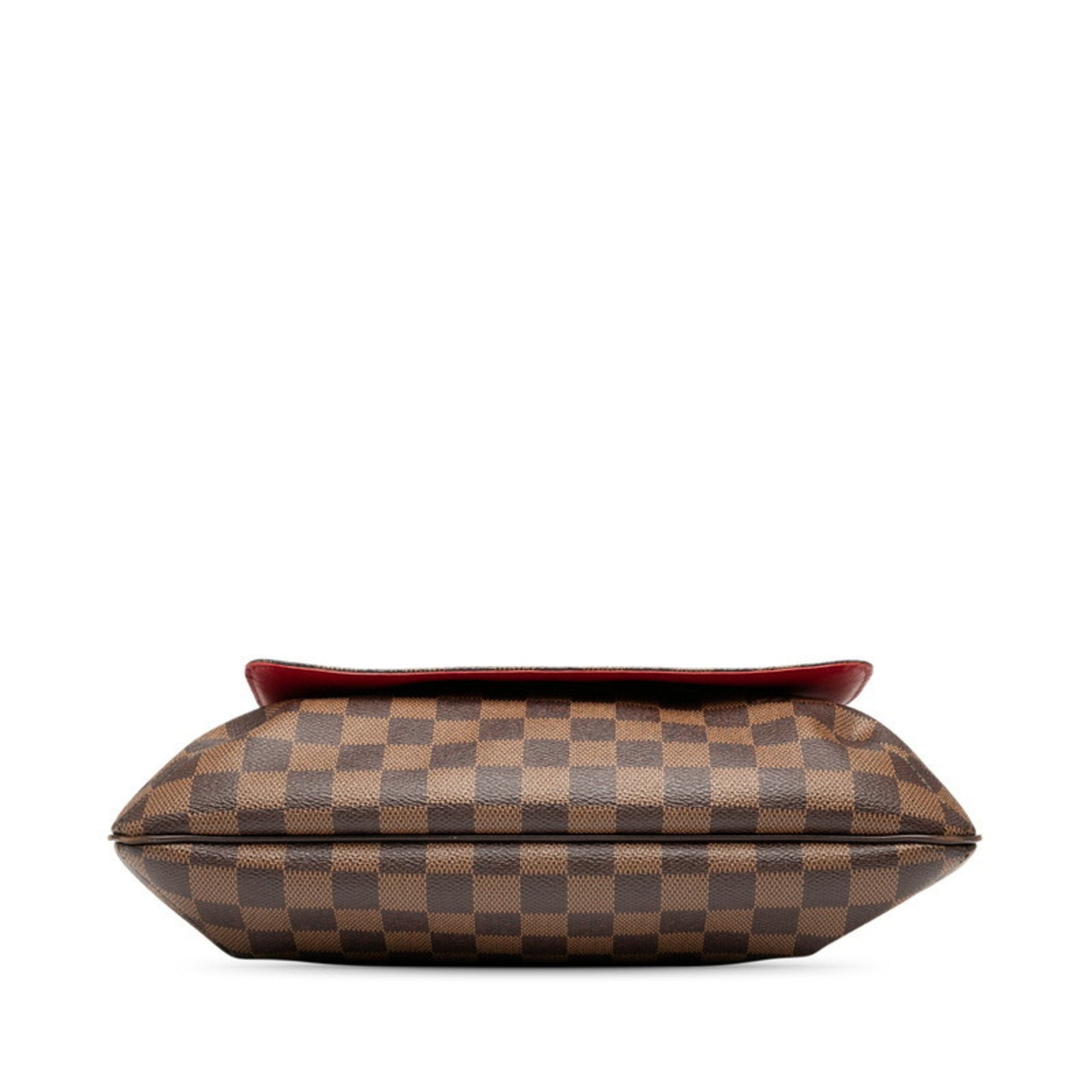Louis Vuitton Brown Pvc Leather Shoulder Bag (Pre-Owned)