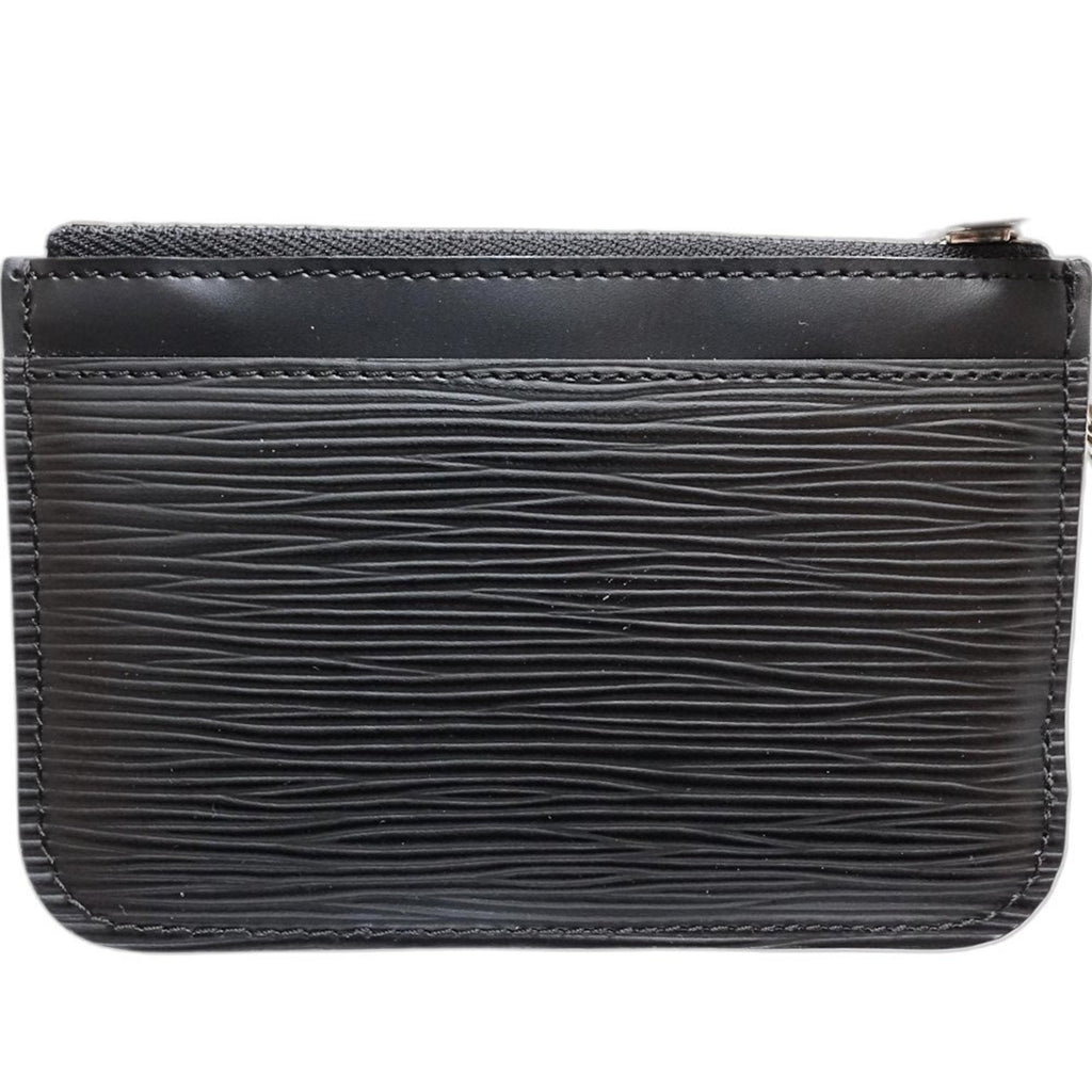 Louis Vuitton Noir Epi Leather Coin Purse/Coin Case (Pre-Owned)