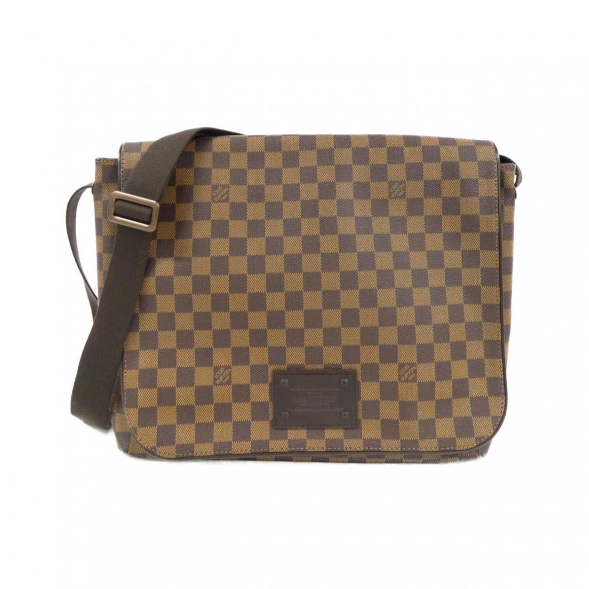 Louis Vuitton Ebene Coated Canvas Shoulder Bag (Pre-Owned)