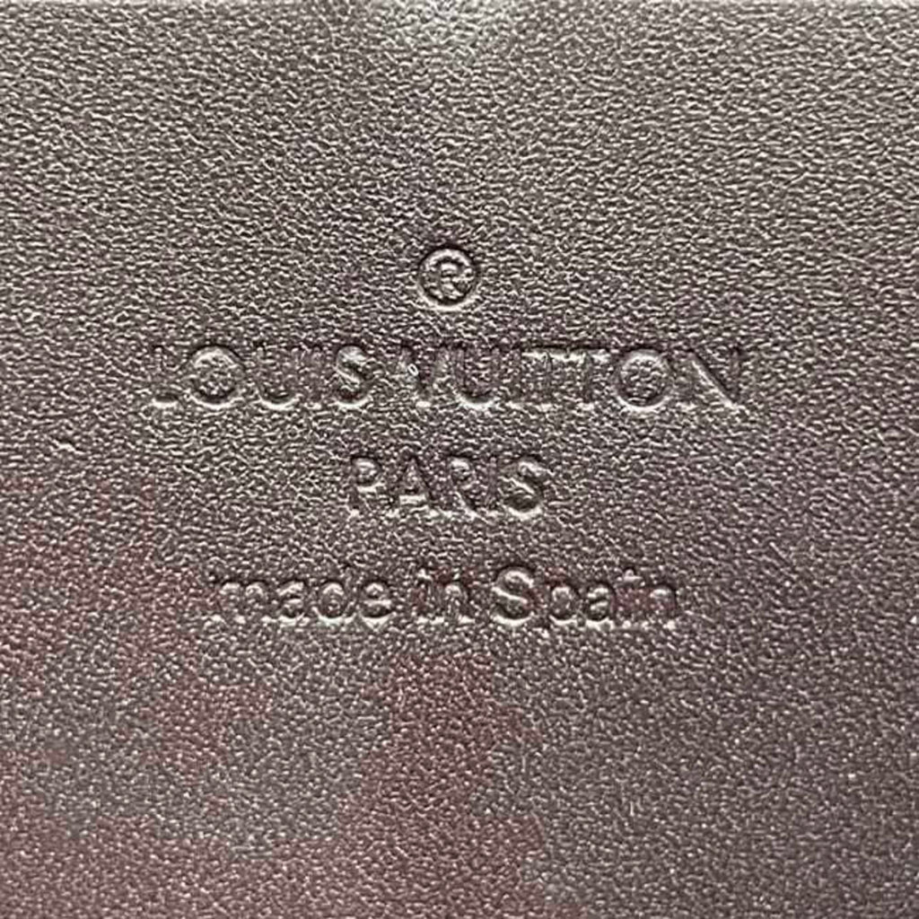 Louis Vuitton Amarante Wine Monogram Vernis Long Wallet (Bi-Fold) (Pre-Owned)