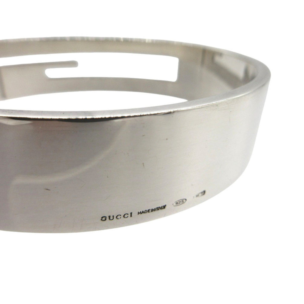 G Cutout Bracelet Sterling Silver