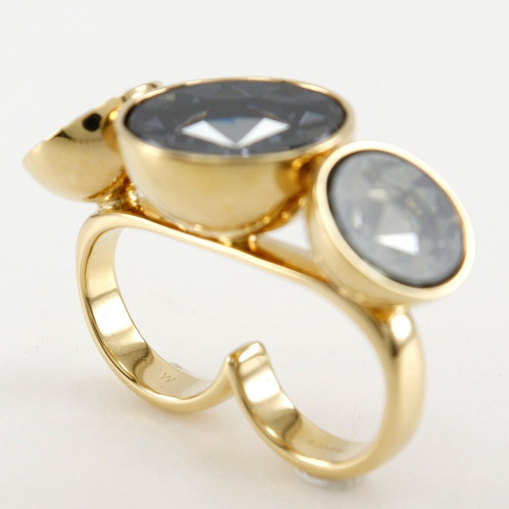 Louis Vuitton Gray Band Ring (Pre-Owned)