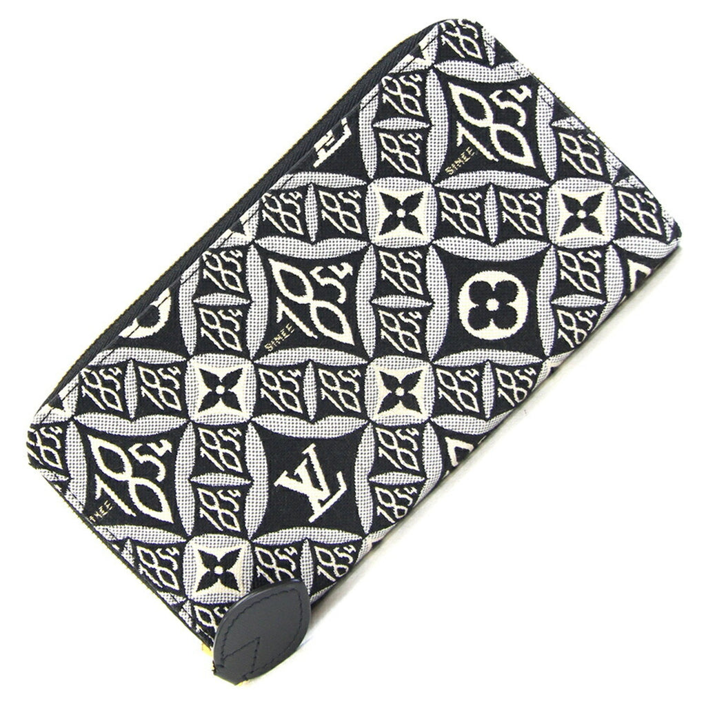 Louis Vuitton Gris Jacquard Chain/Shoulder Wallet (Pre-Owned)