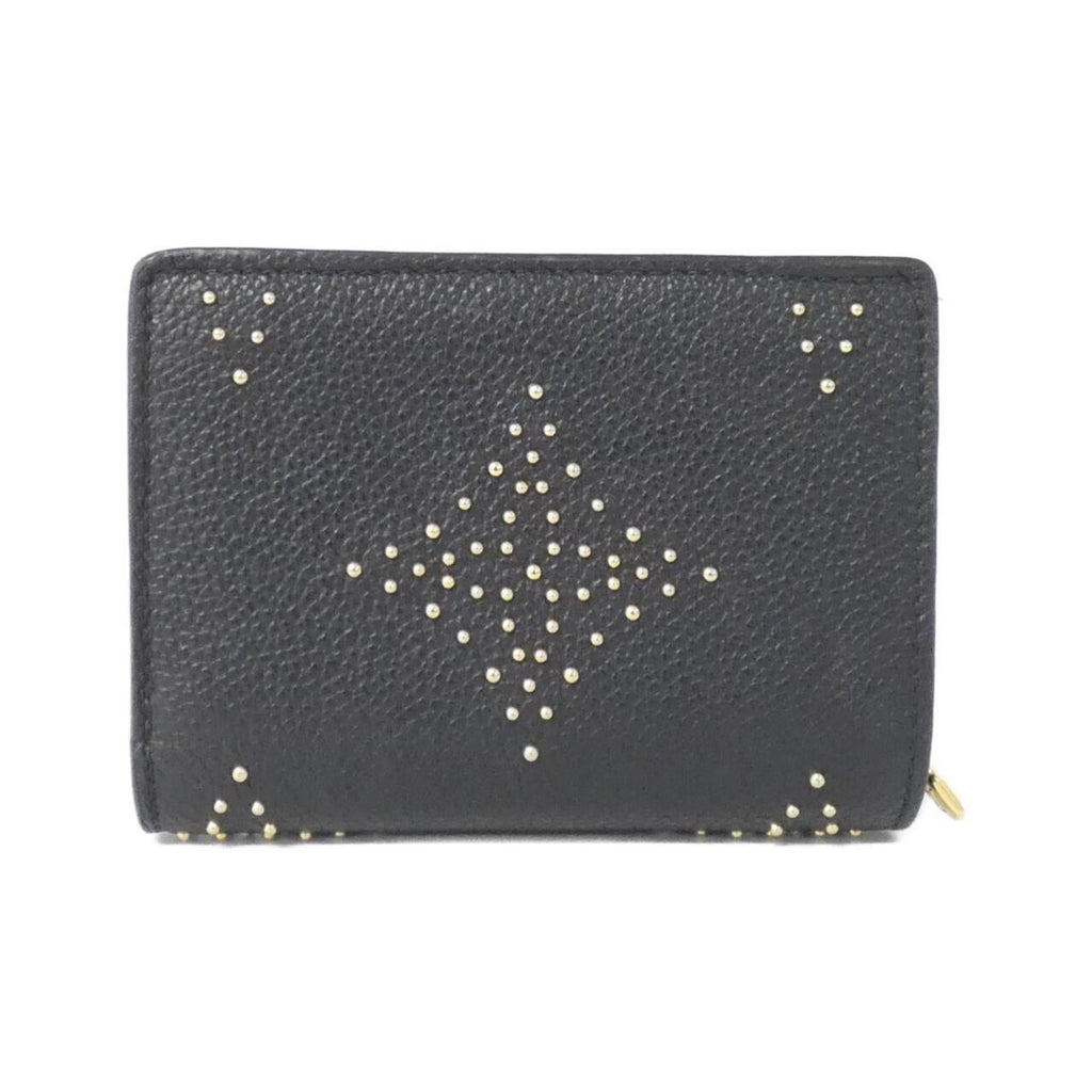 Louis Vuitton Black Leather Wallet (Bi-Fold) (Pre-Owned)