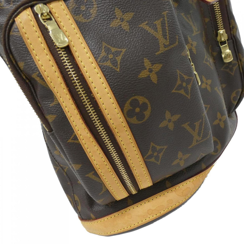 Louis Vuitton Monogram Marron Coated Canvas Backpack (Pre-Owned)