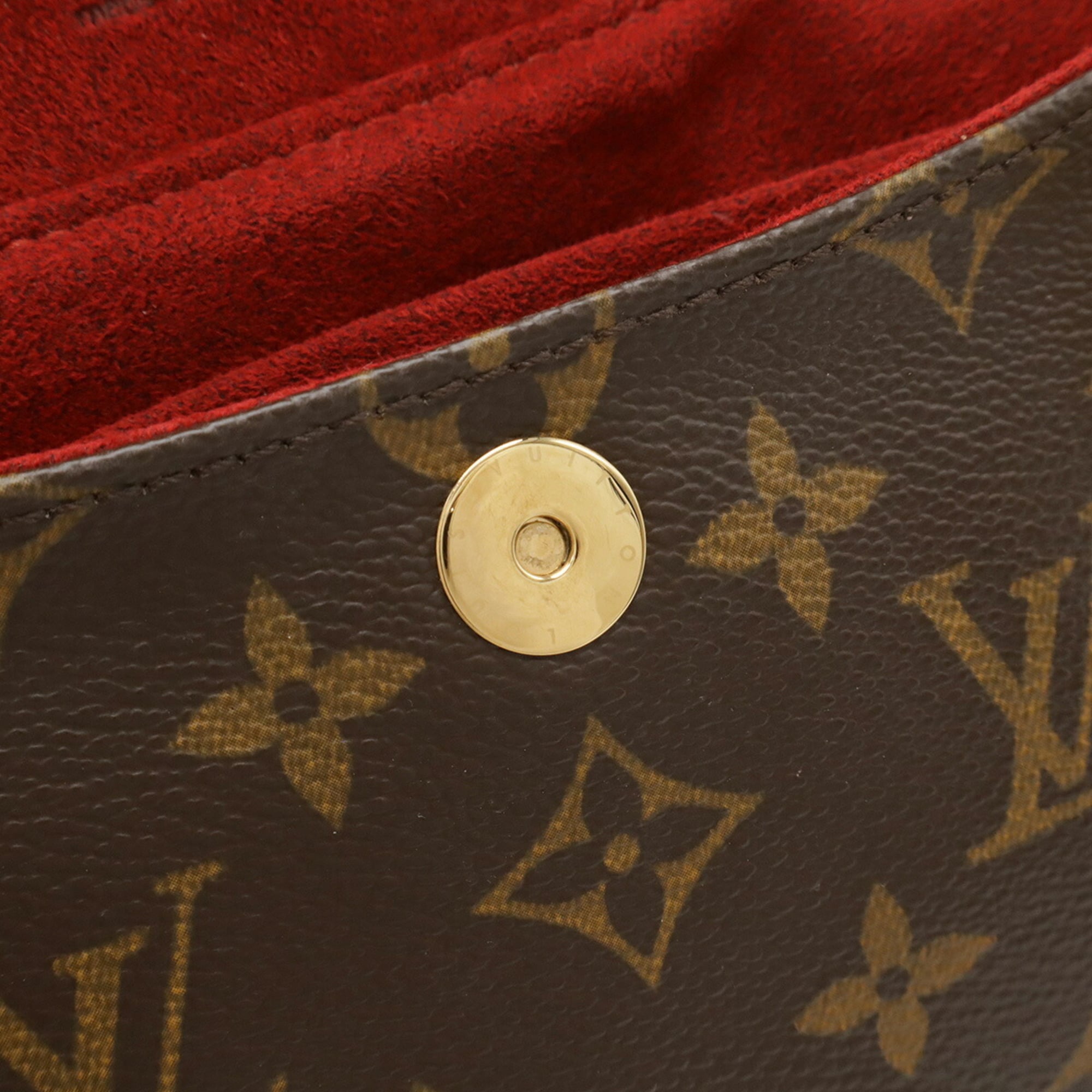 Louis Vuitton Black Brown Monogram Monogram Handbag (Pre-Owned)