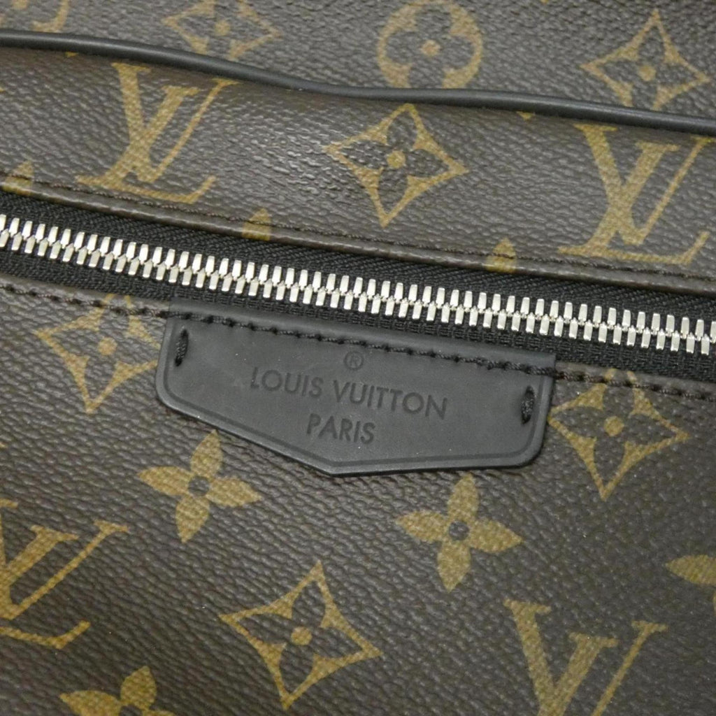 Louis Vuitton Marron Coated Canvas Backpack (Pre-Owned)