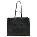 Louis Vuitton Noir Monogram Empreinte Leather Shoulder Bag Tote Bag (Pre-Owned)