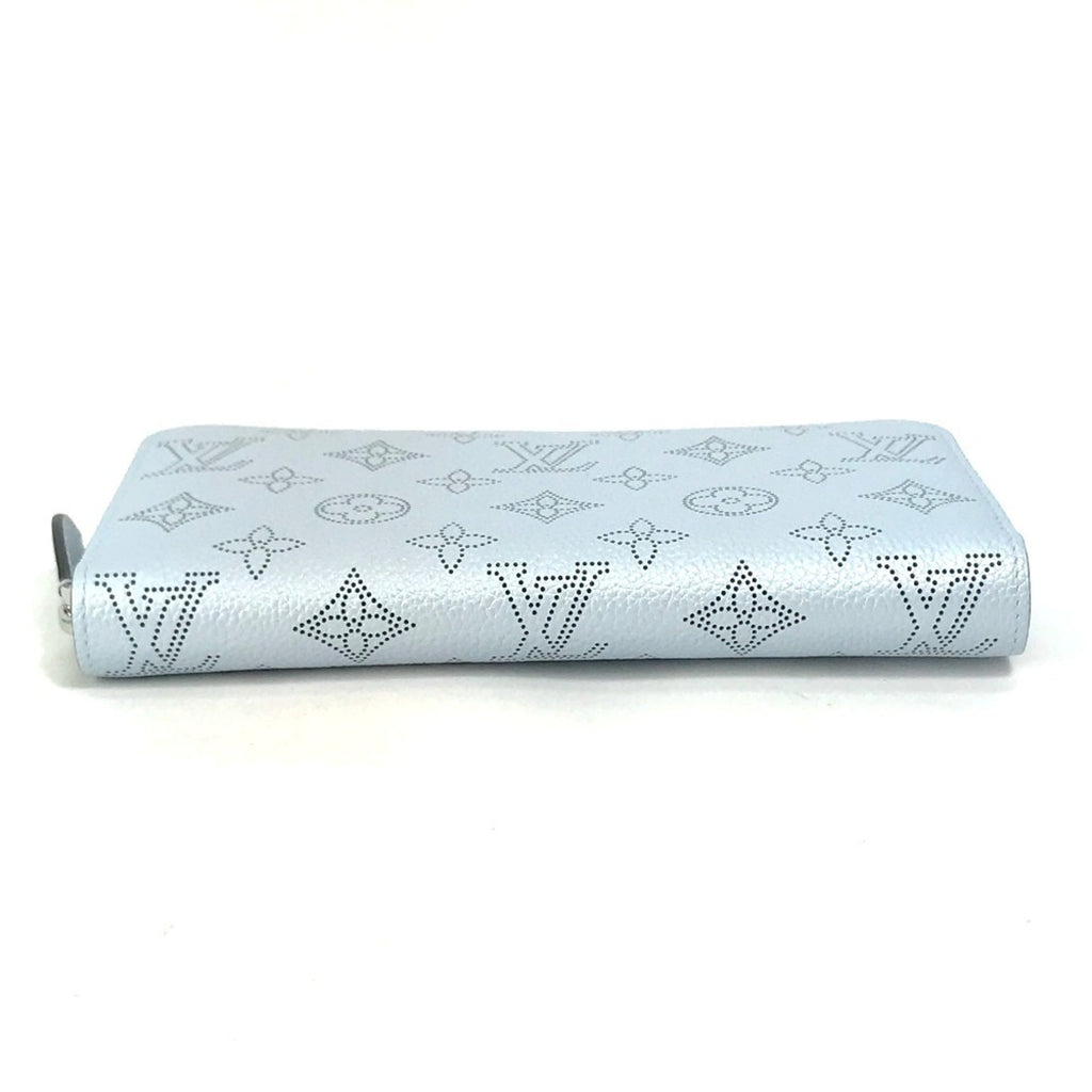 Louis Vuitton Mahina Blue Monogram Long Wallet (Bi-Fold) (Pre-Owned)