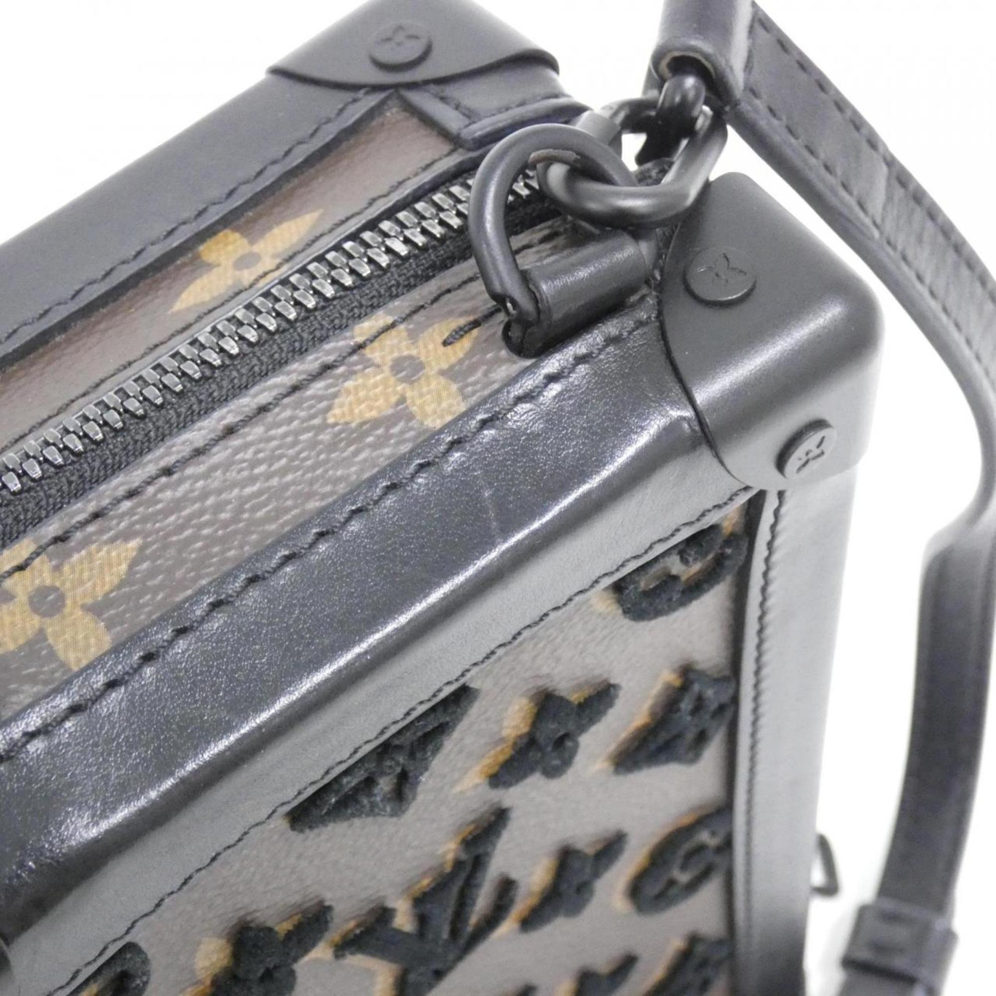 Louis Vuitton Monogram Tuffetage Black Marron Monogram Monogram Fabric Shoulder Bag (Pre-Owned)