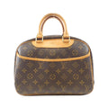 Louis Vuitton Monogram Marron Coated Canvas Handbag (Pre-Owned)