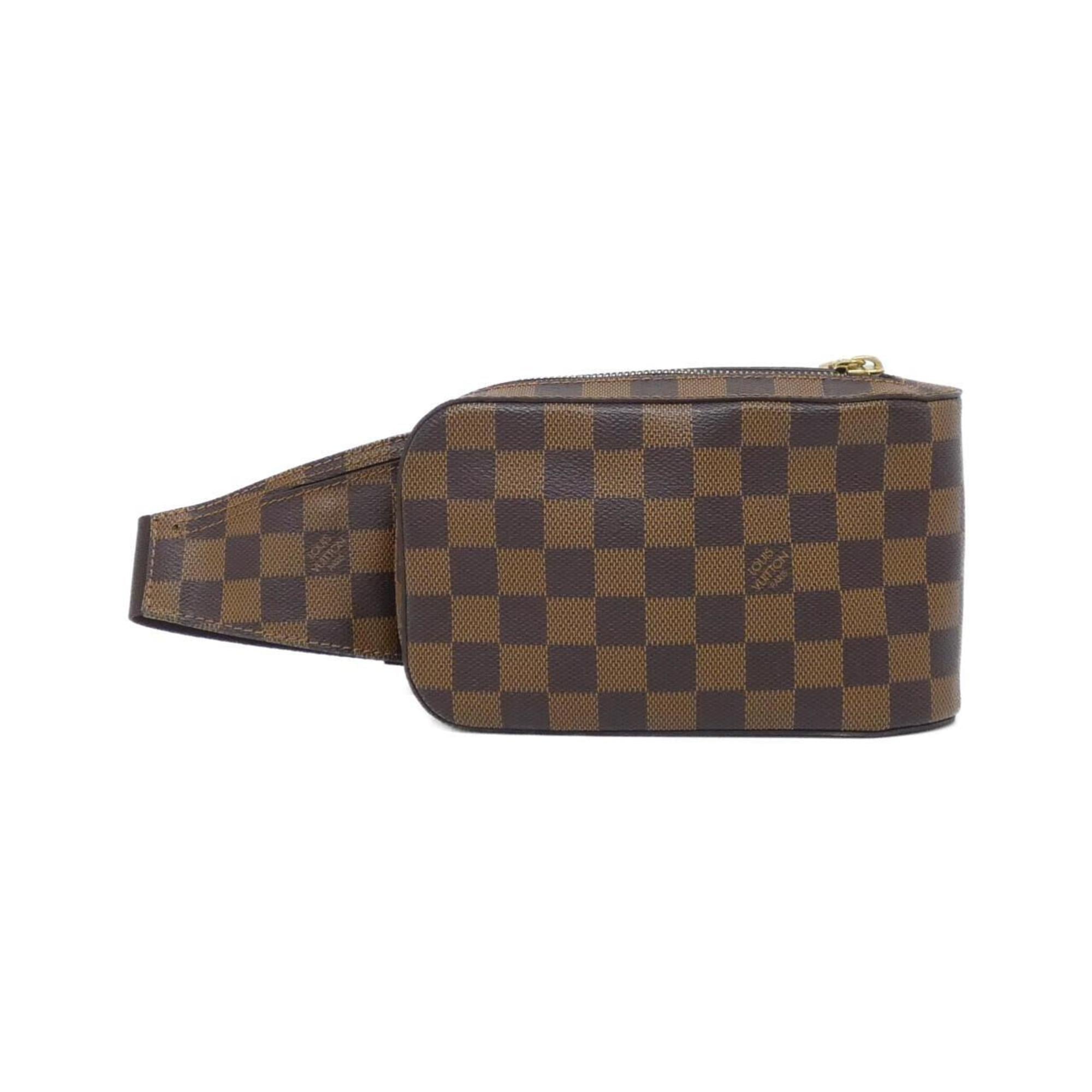 Louis Vuitton Brown Coated Canvas Shoulder Bag (Pre-Owned)