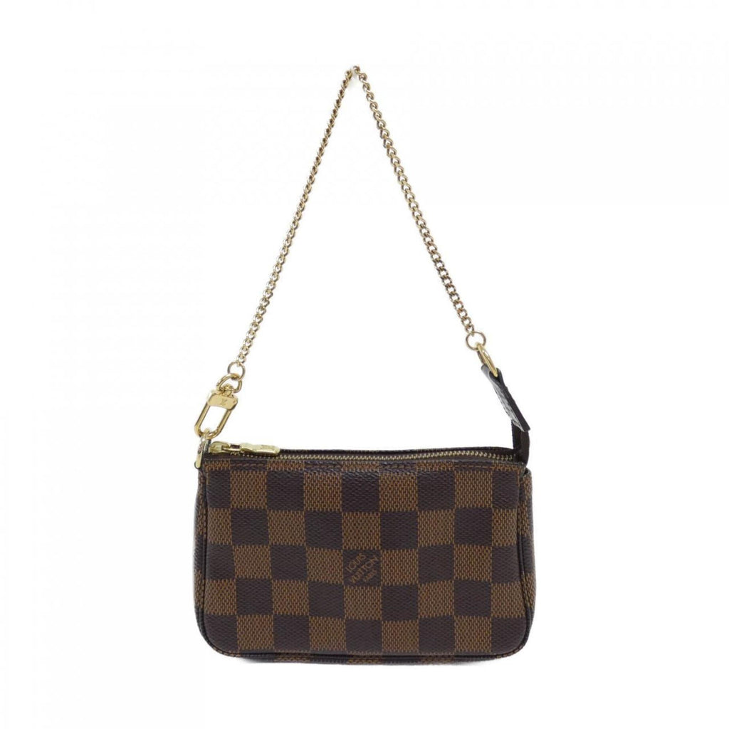 Louis Vuitton Ebene Coated Canvas Pochette Pouch (Pre-Owned)