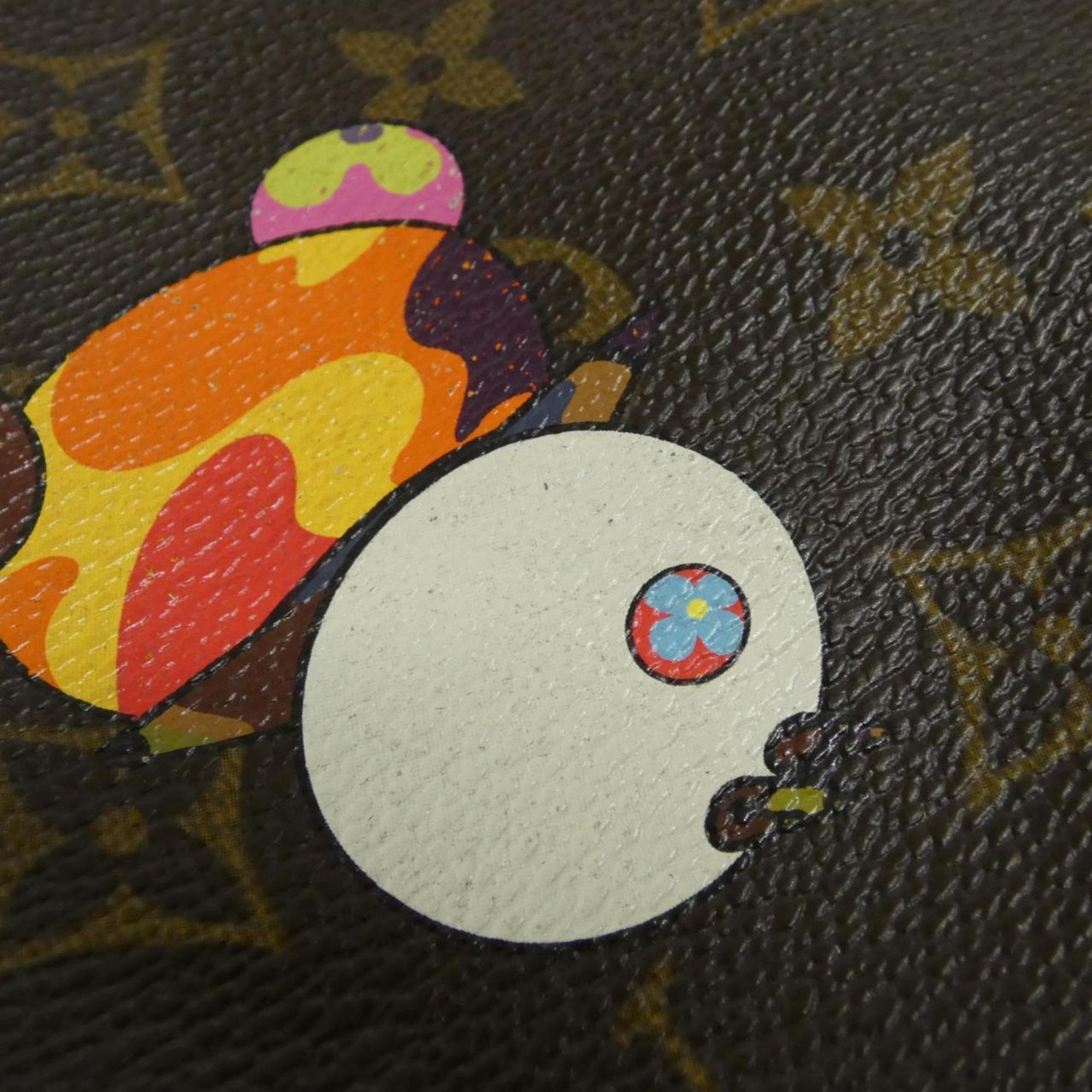 Louis Vuitton Monogram Panda Marron Coated Canvas Pochette (Pre-Owned)