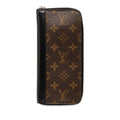 Louis Vuitton Black Brown Noir Pvc Leather Long Wallet (Bi-Fold) (Pre-Owned)