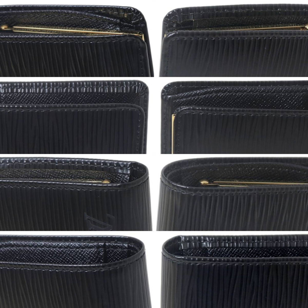 Louis Vuitton Noir Wallet (Bi-Fold) (Pre-Owned)