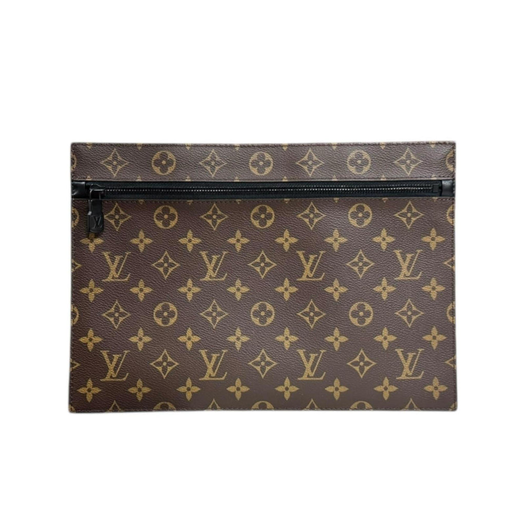 Louis Vuitton Monogram Macassar Black Brown Monogram Macassar Shoulder Bag (Pre-Owned)
